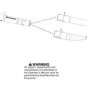 Husqvarna 125 B BX BVX Blower upper & lower tubes