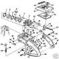 carburetor gasket 59722 Homelite Sears SXLAO, XL12, 1050, 113