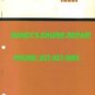 OWNER OPERATOR MANUAL CASE INGERSOLL 446 GARDEN TRACTOR