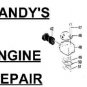 CARBURETOR GASKET 86189 BIG VINTAGE MCCULLOCH CHAINSAWS