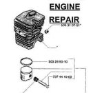 PISTON CYLINDER ASSEMBLY KIT HUSQVARNA 49 chainsaw