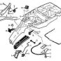 THROTTLE rod 85107 MCCULLOCH 10-10 1-10 6-10 7-10 555 +