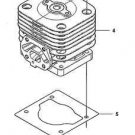 Husqvarna Piston & Cylinder Kit Assy fits 150 350 BF BT Lowes Blower 502848701