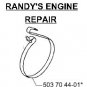 Brake Band Husqvarna 503704401 fits 254, 257, 261 EPA