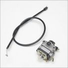 753-04296 Carburetor assembly with Primer MTD Craftsman Troybilt White