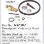 Tecumseh 632347 Carburetor Repair Kit HMSK80 HMSK100 HH100 OHM120 OEM Genuine