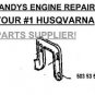 HUSQVARNA JONSERED 503535901 MUFFLER BRACKET SUPPORT