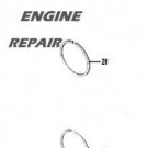 RARE PISTON RING SET 85608 MCCULLOCH SUPER PRO 125C