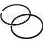 (2) Piston Rings Echo CS-8000 QV-8000 10001130830 = 10001130831 new