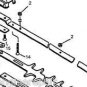 20" Frame Bar ECHO 69911006960 Hedge Clipper HC-1500