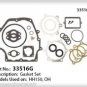 OVERHAUL GASKET KIT TECUMSEH OH120 OH140 OH160 OH180