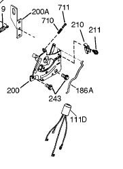 Tecumseh, Sears, Craftsman 36991 Choke Link OEM New OHV110 OHV120 OHV125 OHV130
