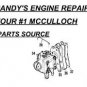 THROTTLE ROD MCCULLOCH 160S MINI MAC 1A 6A 25 30 35