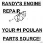 Poulan Pro 4620 OEM Air Filter 545057701 New PP4620Av +