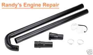 Rain Gutter kit ECHO blower w/ PosiLoc Pipe 99944100025