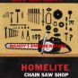 HOMELITE SUPER XL/SUPER XLAO SERVICE MAINTENANCE MANUAL