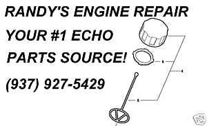 FUEL GAS CAP ECHO 13100455530 MODEL LIST HEDGE CLIPPER