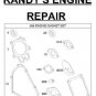 695438 OEM BRIGGS & STRATTON OVERHAUL GASKET KIT W/SEAL