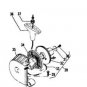 RECOIL STARTER ASSEMBLY MCCULLOCH 216485 223836 216489