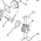 Piston RING Homelite VAC ATTACK BACKPACKER BBV25 D25MHA