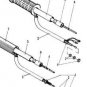 54" driveshaft flexshaft 218326 322023 mcculloch FIT +