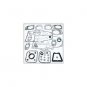 NEW Briggs & Stratton 808704 Engine Overhaul Refresh Gasket Set Kit w/ Oil Seals