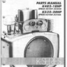 TP-2419 NEW PARTS Manual For K482 - K532 KOHLER Engine