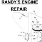 Transaxle Bracket Murray Craftsman 94008 94008E701MA