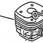 CYLINDER ECHO CHAINSAW CS-6700 CSG-6700 QV-6700
