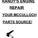 THROTTLE ROD SEAL 68522A MCCULLOCH 10-10 700 4300 7-10