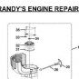 STARTER RECOIL ASSEMBLY HOMELITE 308889002 MIGHTYLITE