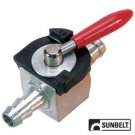 1/4" Heavy Duty Fuel Gas Shut-Off Valve Steel In-​line Cut-Off A​TV Kart Mower