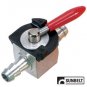 1/4" Heavy Duty Fuel Gas Shut-Off Valve Steel In-​line Cut-Off A​TV Kart Mower