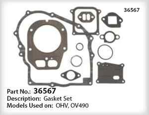 OEM New Tecumseh Sears Craftsman Engine Overhaul Gasket Kit Set # 36567