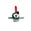 THE BEST! In-Line Fuel Gas Shut Off Valve Heavy Duty 1/4" 868 Petrol New part