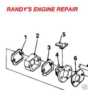 reed valve retainer 63260a HOMELITE SXLAO XL12 SUPER XL chainsaw part up06981 