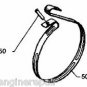 brake band HUSQVARNA 61 66 266 268 272 281 288 CHAINSAW