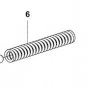 530016415 Husqvarna Brake Band Compression Spring Poulan Craftsman