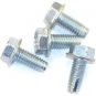Lot of 4 710-04484 self tapper screws Cub Cadet, MTD, Craftsman, Troy Bilt White