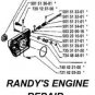 OILER oil pump ASSEMBLY HUSQVARNA 61 66 272 162 268