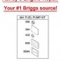 OEM Briggs & Stratton fuel pump kit 693502 4 screw type