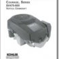TP-2548a NEW REPAIR Manual Courage Series KOHLER Engine