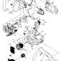 Fuel Gas Petrol or Oil Cap 216668 McCulloch Sears chainsaw 110 120 100S 2.0