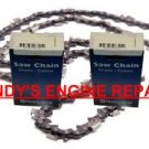 24" 3/8" .050" 2-PK Husqvarna Saw Chain 455 Rancher 460