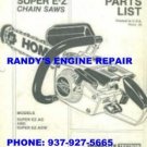IPL Parts List Manual Homelite Super EZ E-Z Automatic CHAINSAW