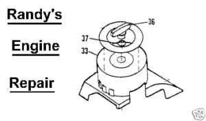 McCulloch air filter cover assy part 690 cut off saw