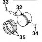 Genuine Homelite Sears XL12 A58903C Complete Piston Assembly Obsolete NLA