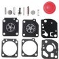 OEM RB-73 Zama Carburetor Repair Rebuild Kit w/primer bulb Overhaul Carb New