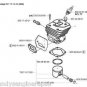 PISTON CYLINDER HUSQVARNA 359 CHAINSAW