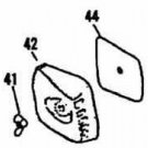 13031305863 21041752730 13031054130 Air Filter Cover & Wing Nut Kit SRM210 OEM
